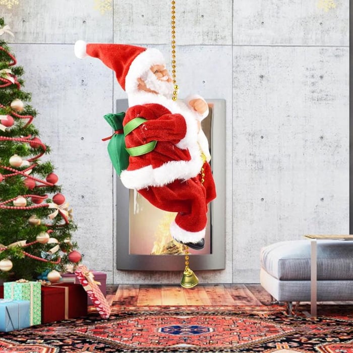 🎅2026 MEILLEUR CADEAU POUR LA FAMILLE🔥Jouets musicaux électriques grimpants au Père Noël