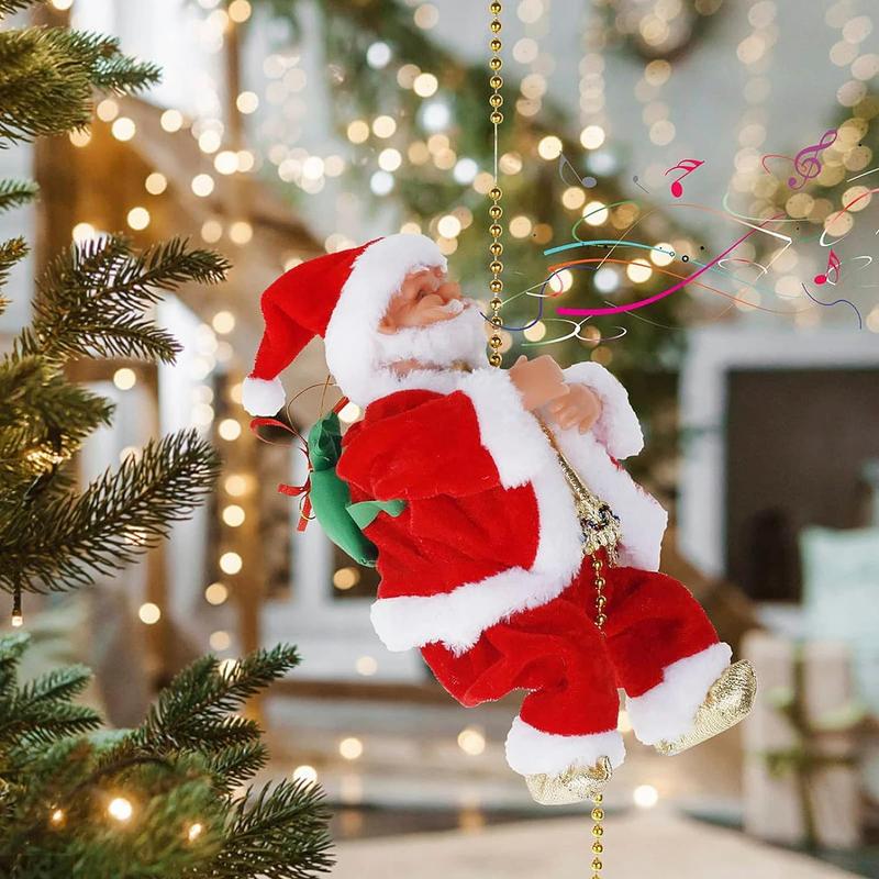 🎅2026 MEILLEUR CADEAU POUR LA FAMILLE🔥Jouets musicaux électriques grimpants au Père Noël