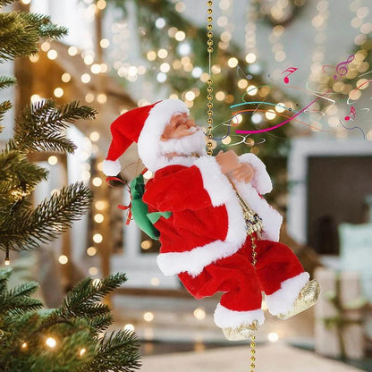 🎅2026 MEILLEUR CADEAU POUR LA FAMILLE🔥Jouets musicaux électriques grimpants au Père Noël
